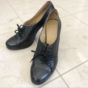 Nine West oxford round toe professional heels